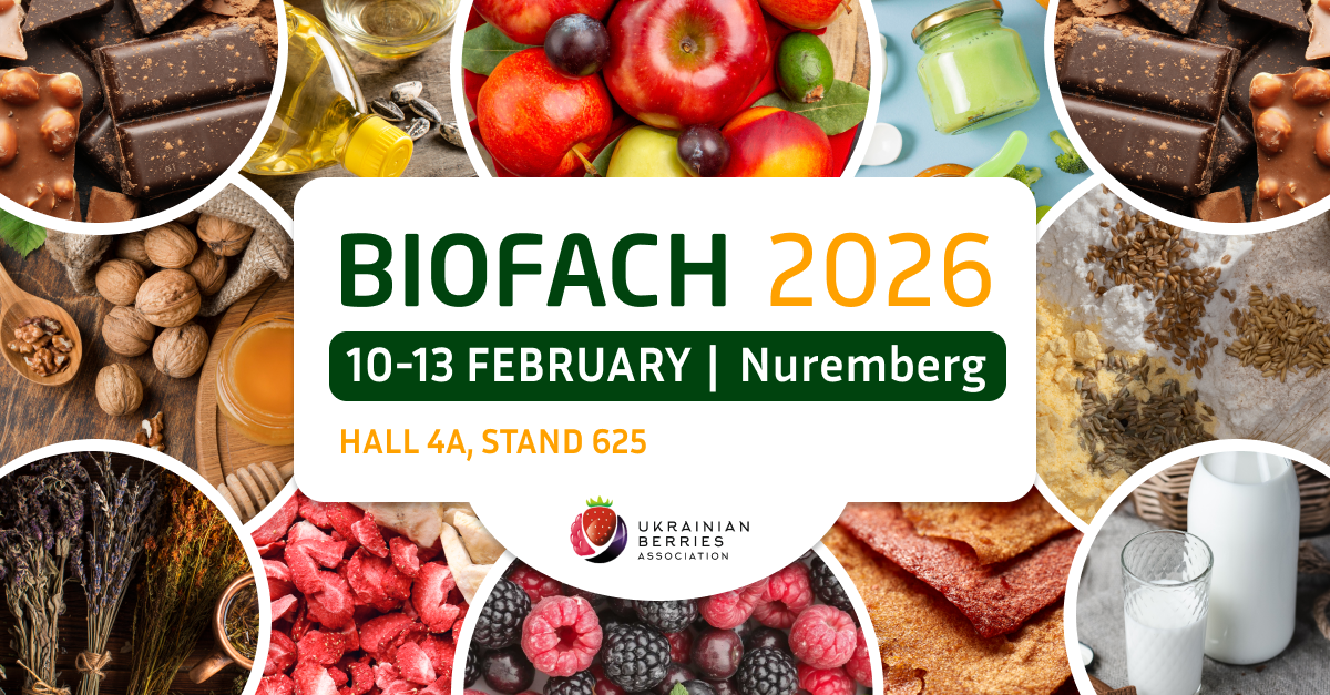 Biofach 2026: запрошуємо виробників органічної продукції до реєстрації!