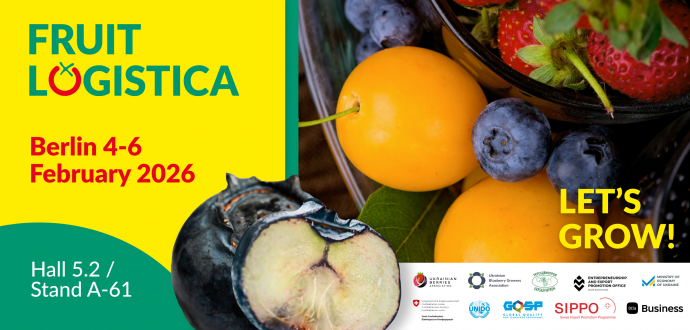 10 Companies Selected to Participate in the National Stand of Ukraine at Fruit Logistica 2026